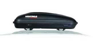 Side view of the Yakima RocketBox 15 car top carrier